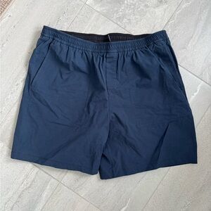 Lululemon Athletica Dark Blue Athletic Shorts
